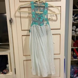 Free People Boho Long Tank Top